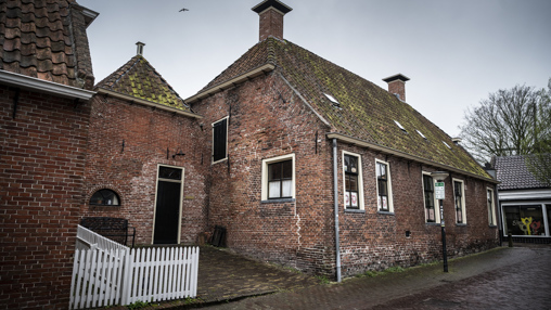 Het Jacobijnenhuis op het voormalig kloosterterrein in Winsum.