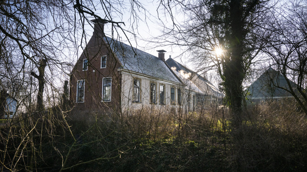De kloosterboerderij in Usquert.