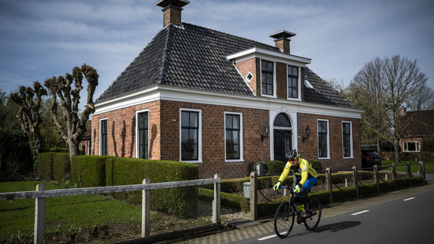 De oude rentenierswoning van Linda in 't Zandt.
